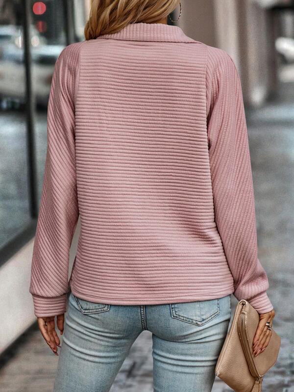 Suéter Elegante con Cuello en V para Mujeres Modernas