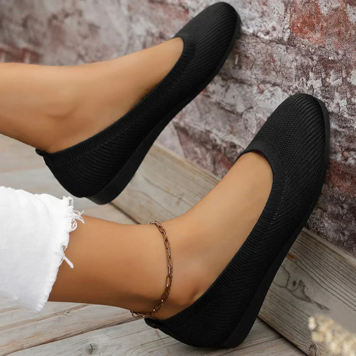 Zapatos planos femeninos elegantes y cómodos para uso diario