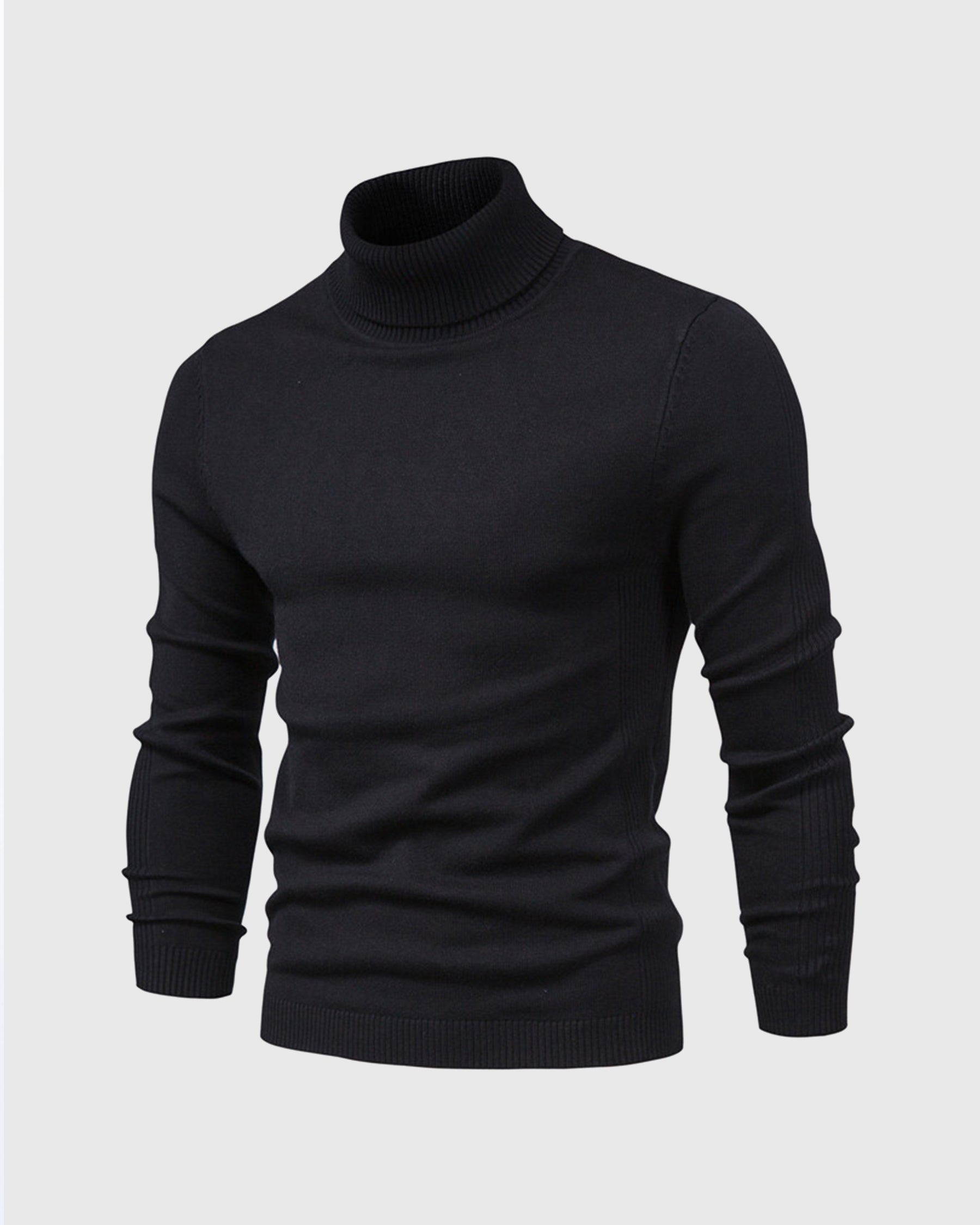 Suéter de Cuello Alto Lavable para Todas las Temporadas - Estilo Sofisticado