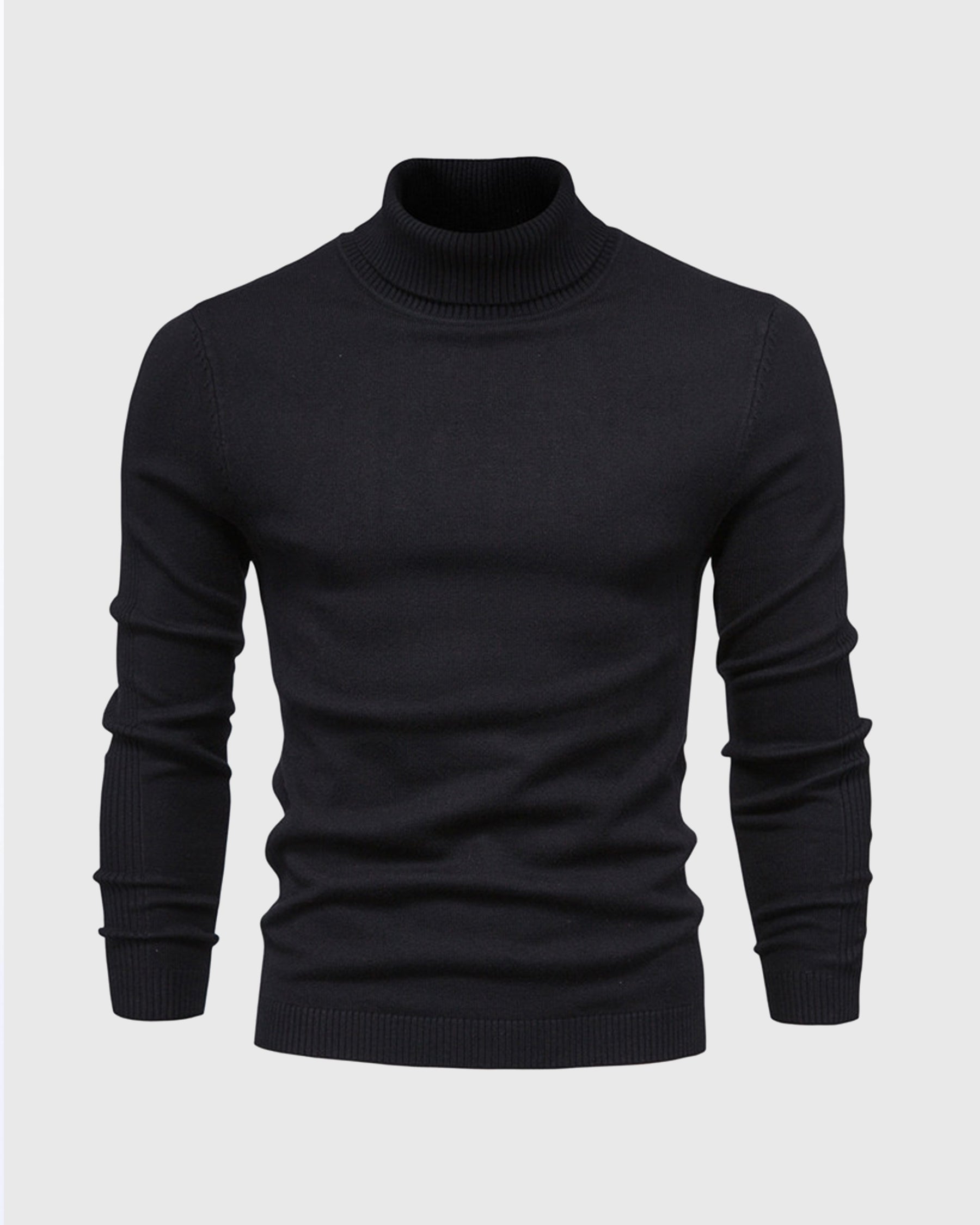 Suéter de Cuello Alto Lavable para Todas las Temporadas - Estilo Sofisticado