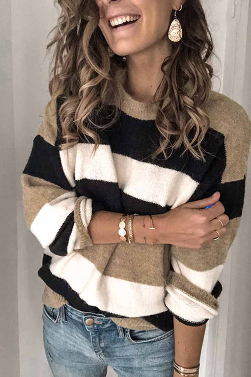 Elegante suéter de invierno para looks con estilo