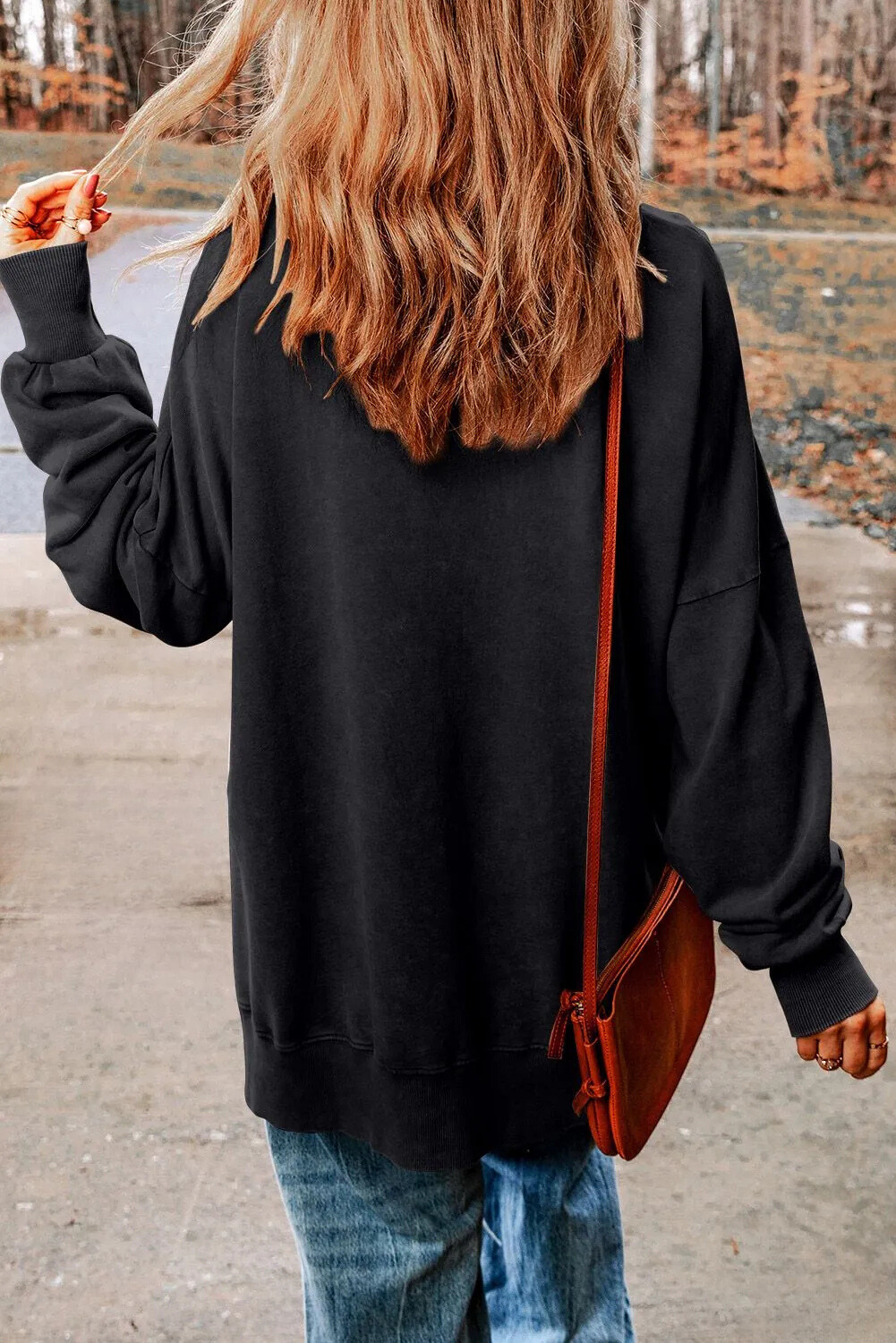 Sudadera para Mujer con Diseño Moderno y Abertura Lateral