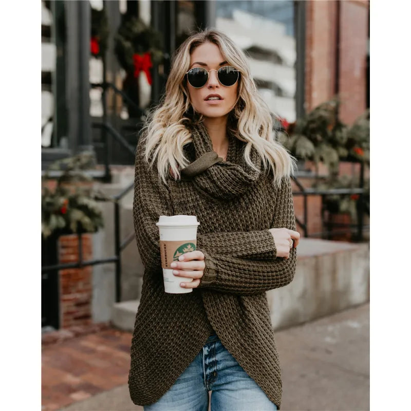 Un cárdigan elegante y minimalista para un estilo moderno