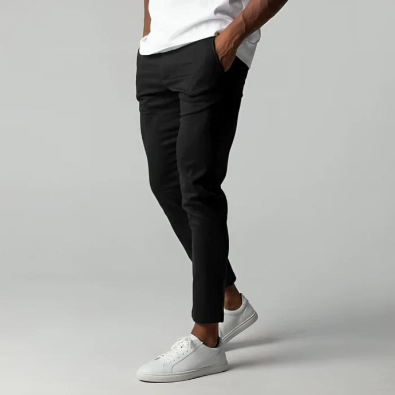 Pantalón chino casual para hombre con diseño moderno y cómodo