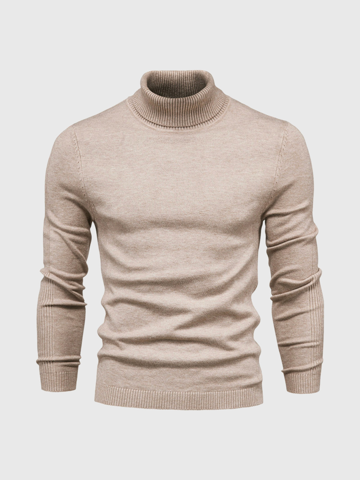 Suéter de Cuello Alto Lavable para Todas las Temporadas - Estilo Sofisticado