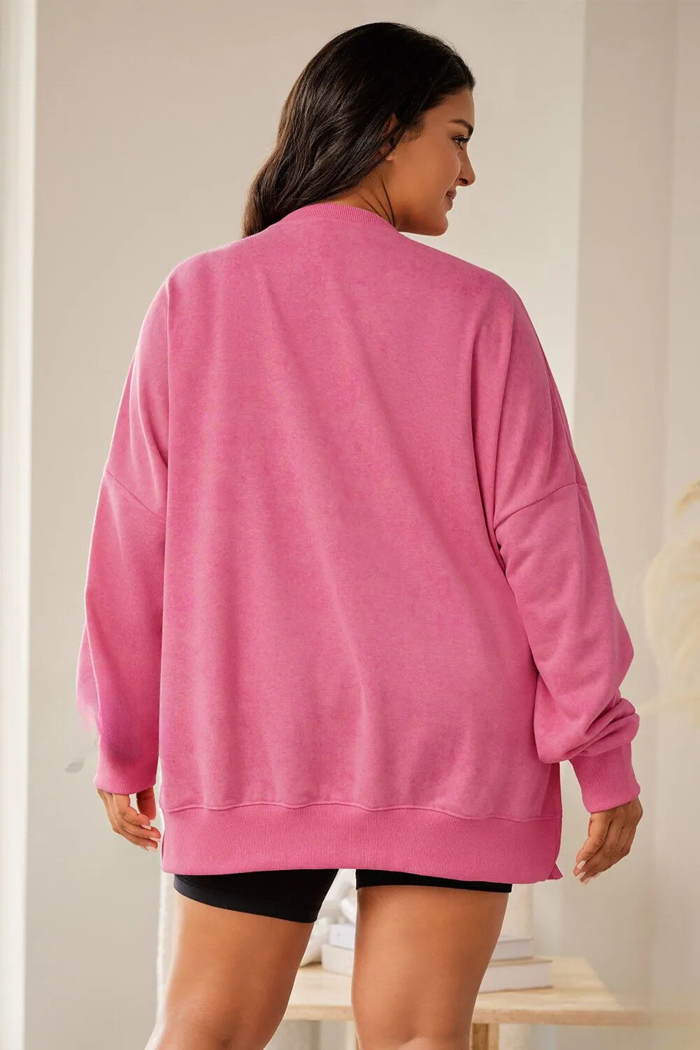 Sudadera para Mujer con Diseño Moderno y Abertura Lateral