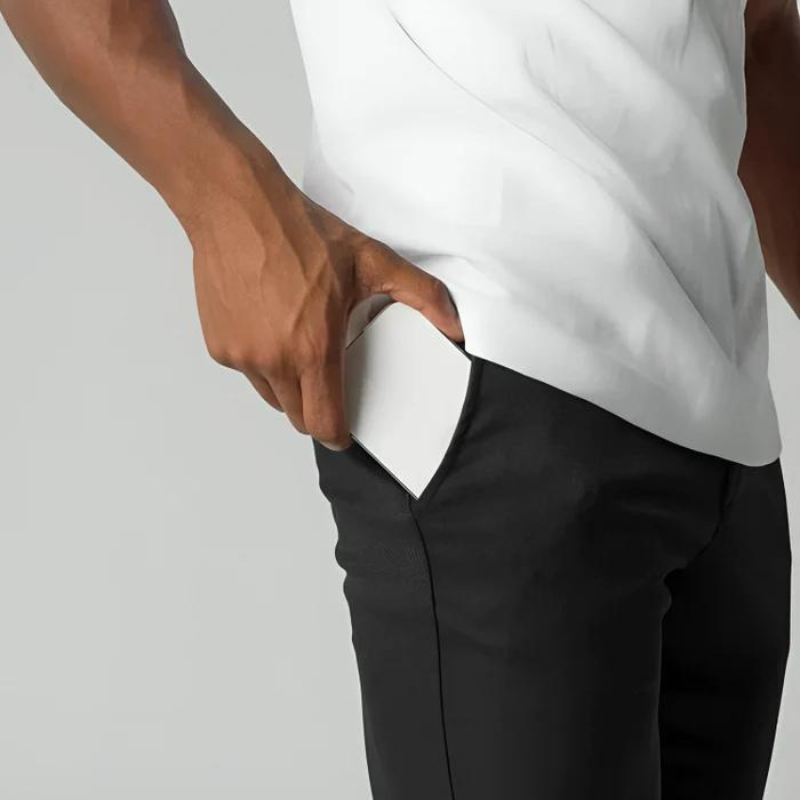 Pantalón chino casual para hombre con diseño moderno y cómodo