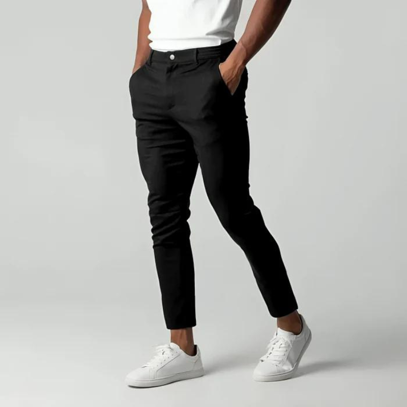 Pantalón chino casual para hombre con diseño moderno y cómodo
