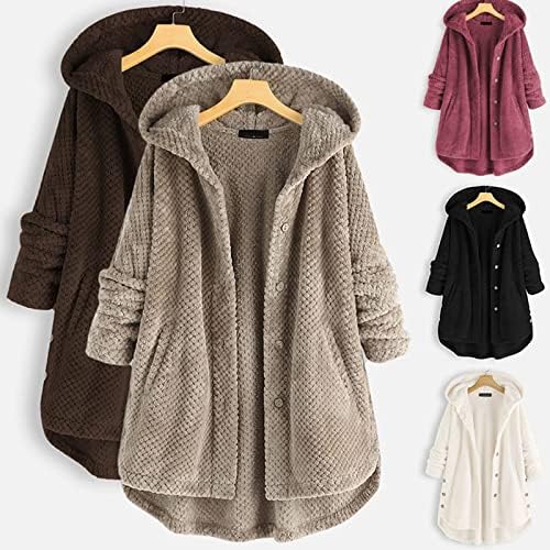 Chaqueta de invierno para mujer con capucha y diseño moderno