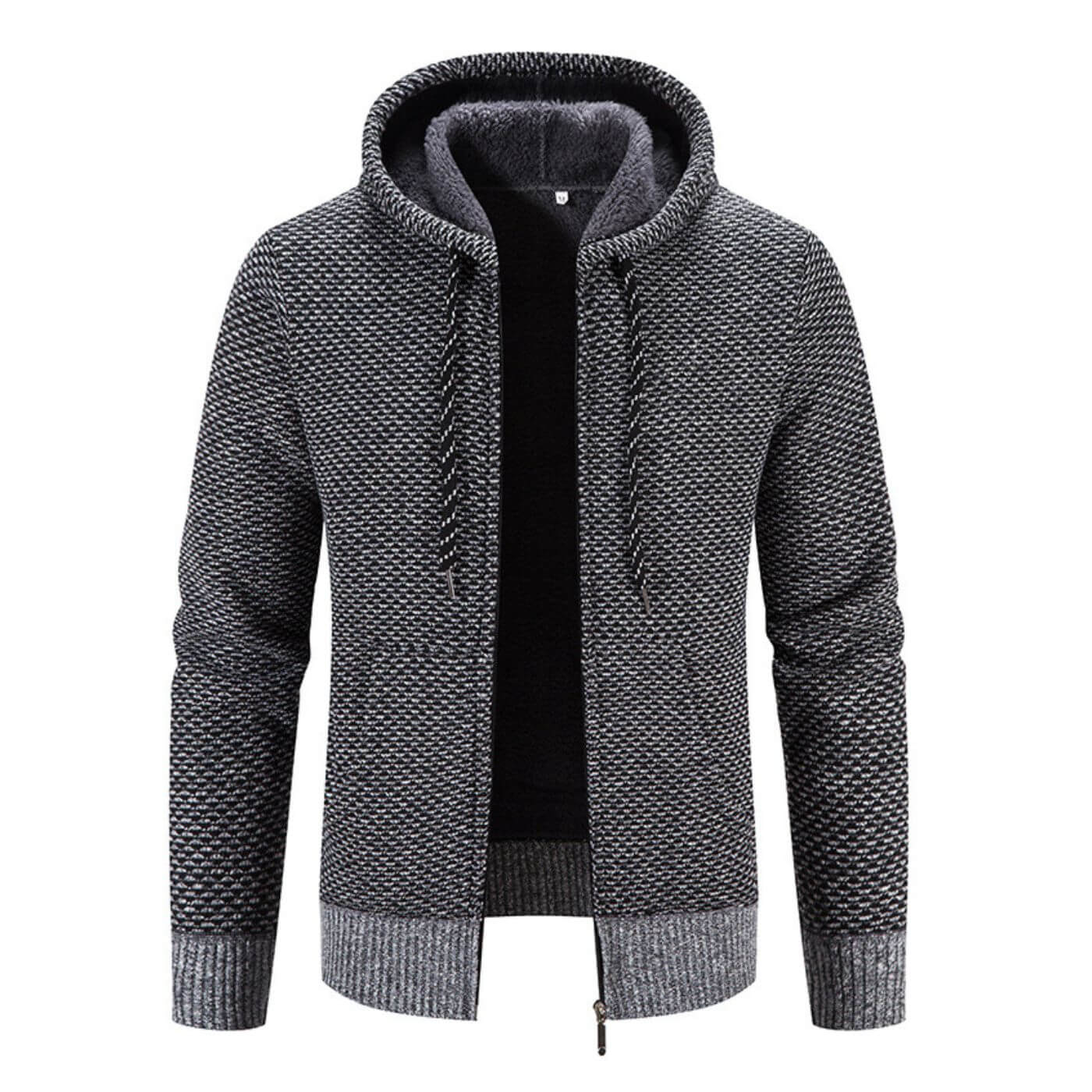 Chaqueta de invierno para hombre con capucha y estilo moderno
