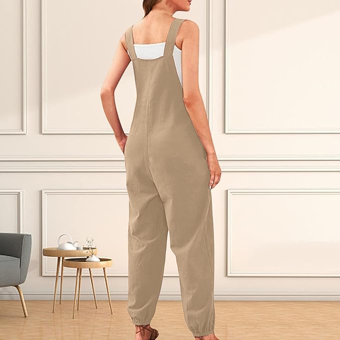 Mono largo de mujer con tirantes ajustables y diseño versátil