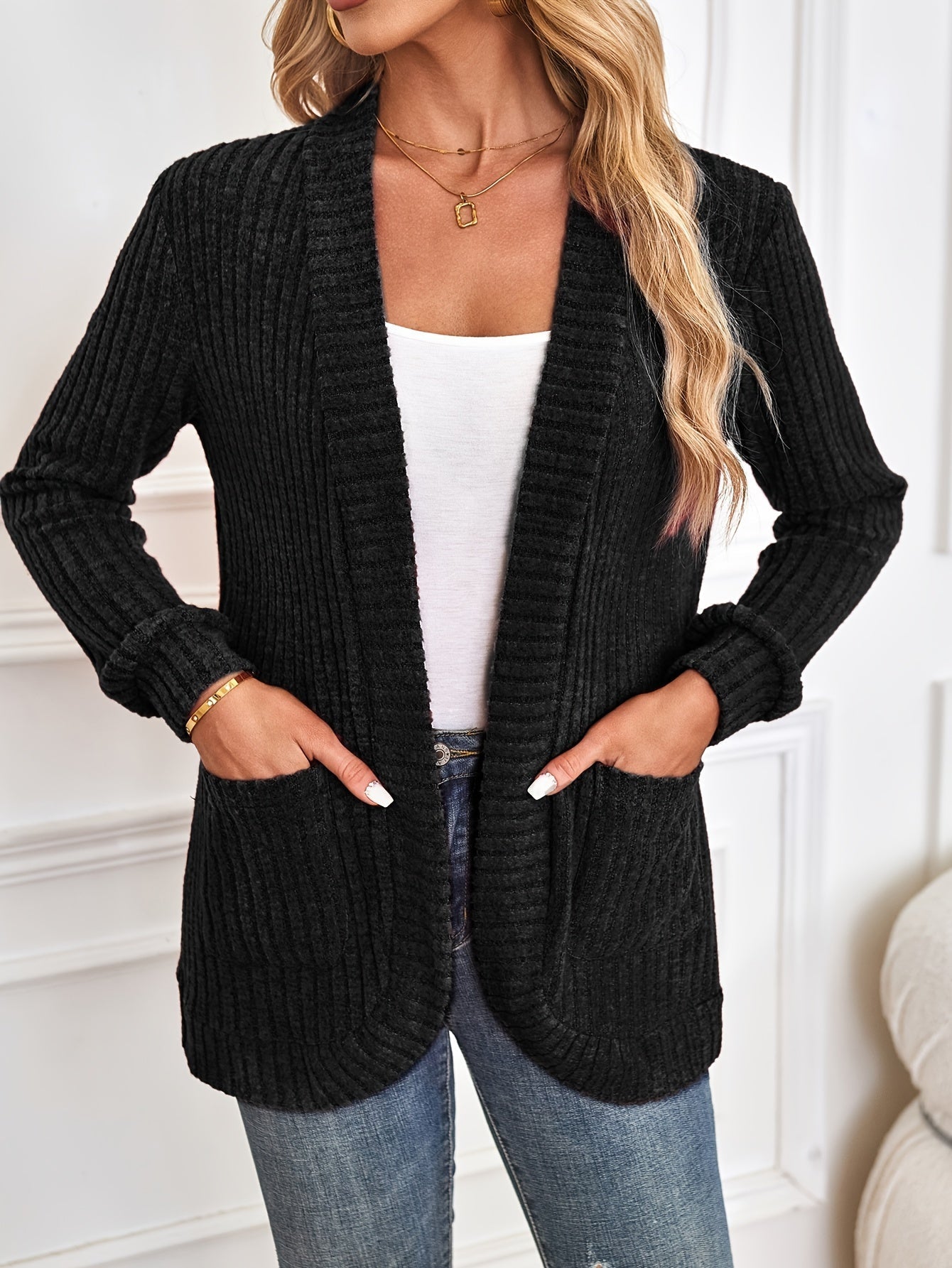Cárdigan de Verano Elegante y Confortable para Mujeres - Ideal para Salidas Casual