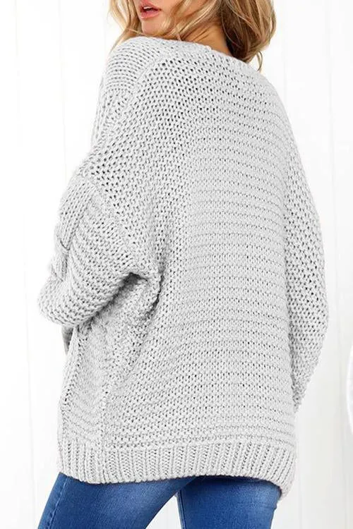 Suéter con Mangas Murciélago para Mujeres - Confortable y Elegante