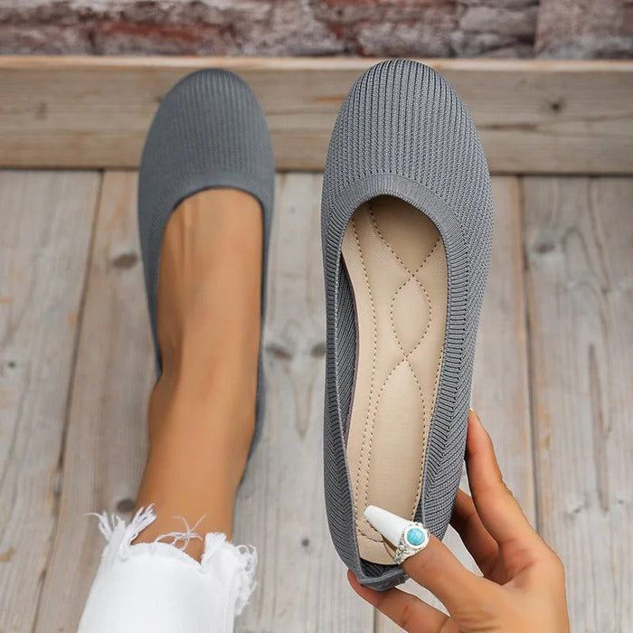 Zapatos planos femeninos elegantes y cómodos para uso diario