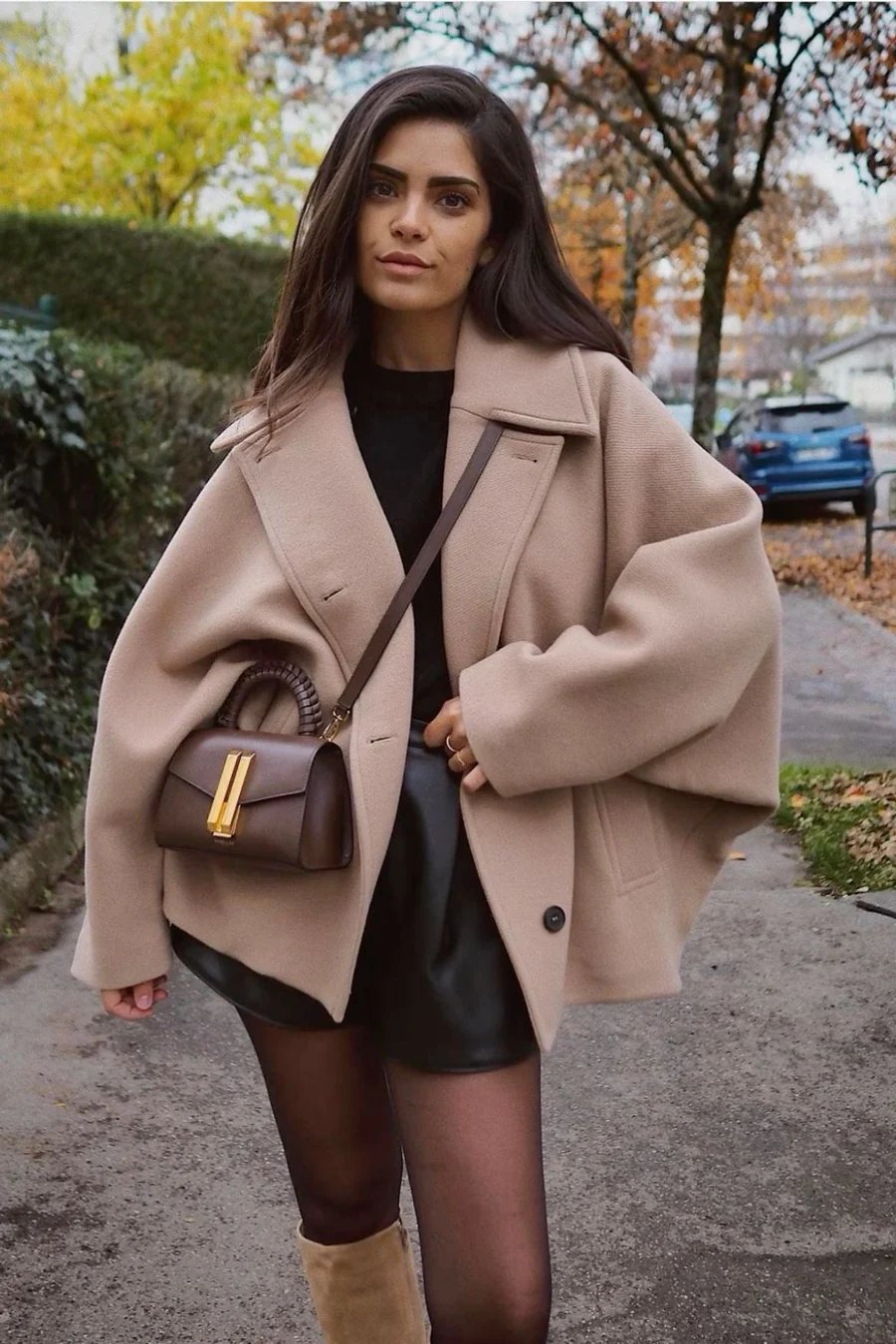 Abrigo Oversized para Mujer - Cálido y Cómodo