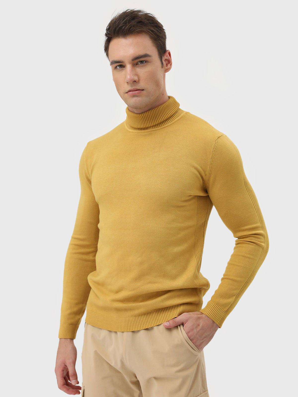 Suéter de Cuello Alto Lavable para Todas las Temporadas - Estilo Sofisticado