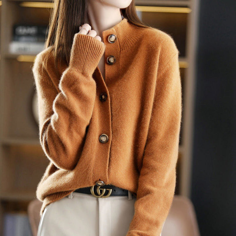 Cárdigan de Punto con Botones para Mujer - Elegancia y Comodidad