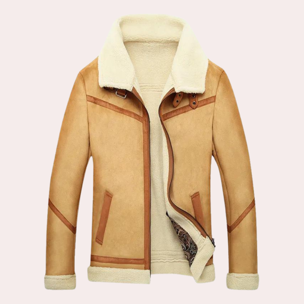 Abrigo de invierno elegante y cómodo para hombre