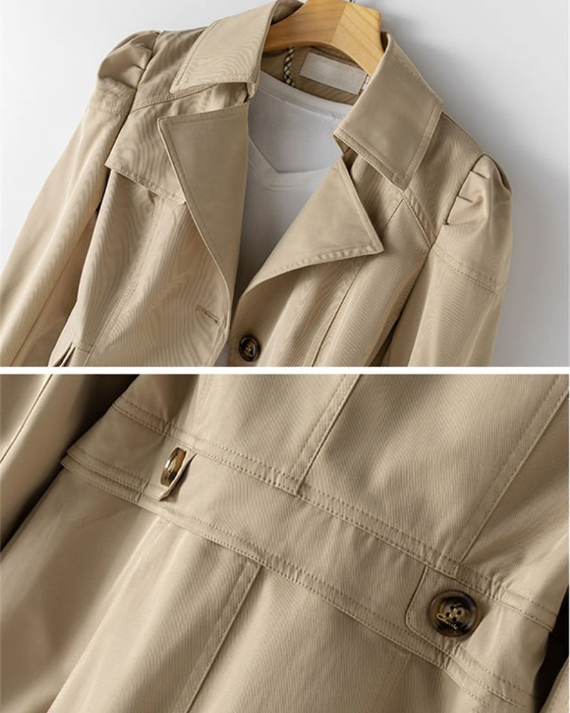 Gabardina Midi para Mujer - Elegancia y Versatilidad para Cualquier Estilo