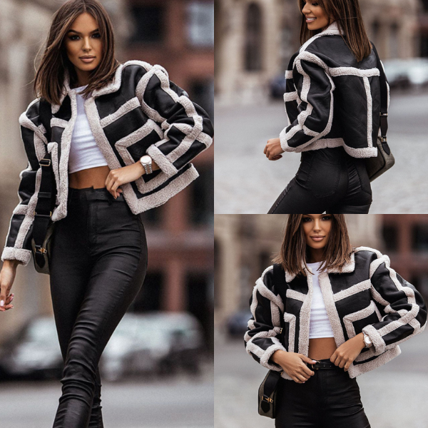Chaqueta Estilo Biker para Mujer con Diseño Elegante y Confortable