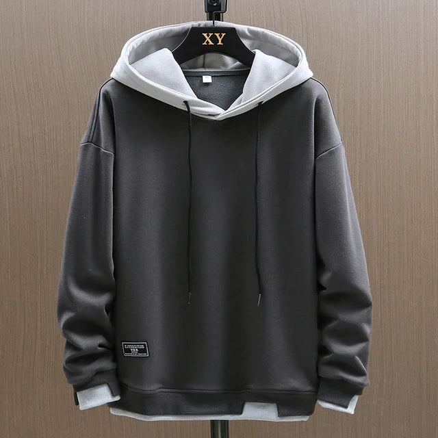 Sudadera con capucha para hombre de estilo casual y diseño clásico