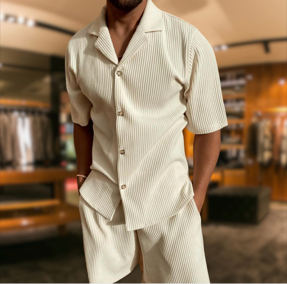 Conjunto de verano moderno y cómodo para hombre
