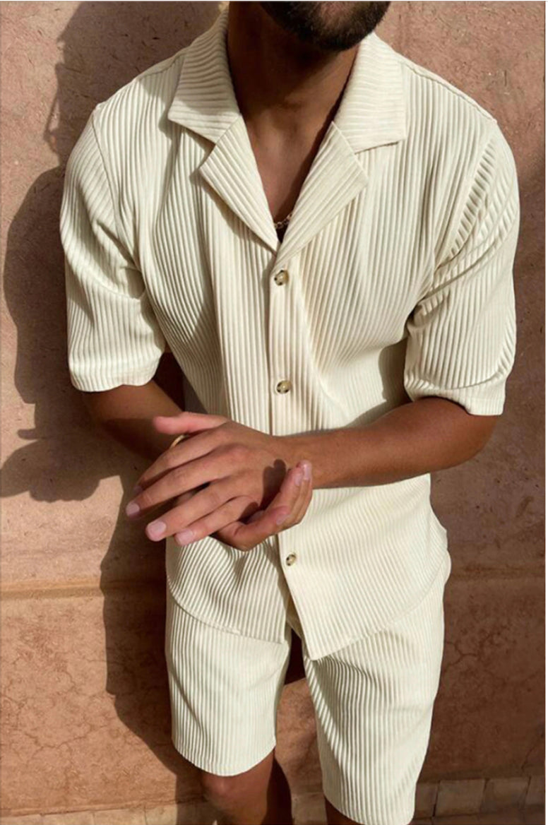 Conjunto de verano moderno y cómodo para hombre