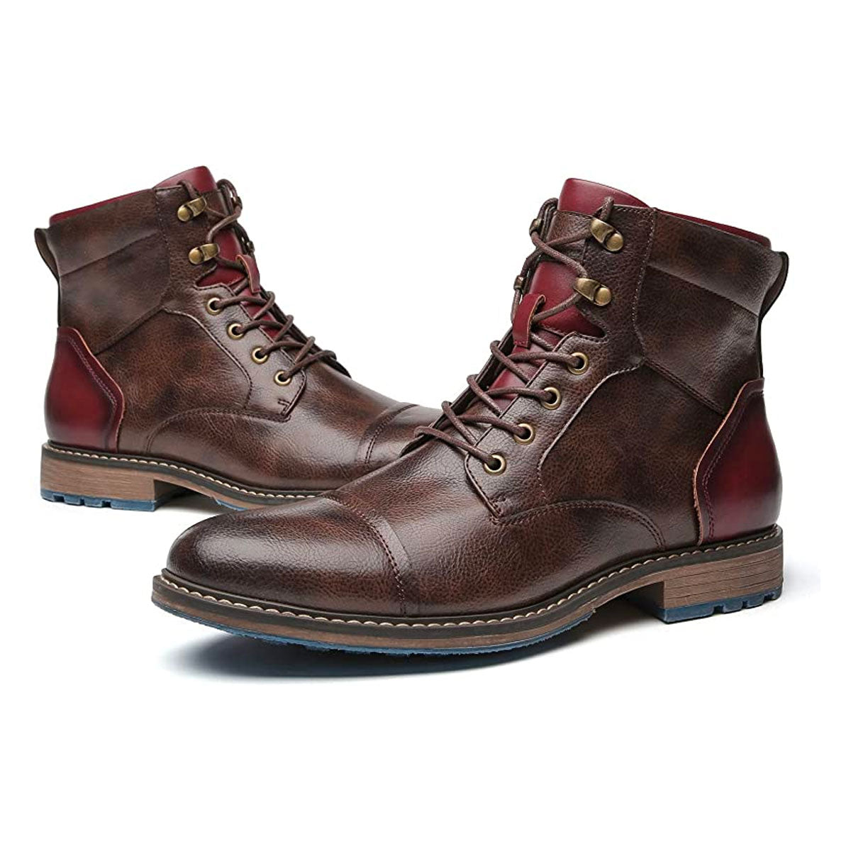 Botas de estilo occidental para hombre con diseño moderno