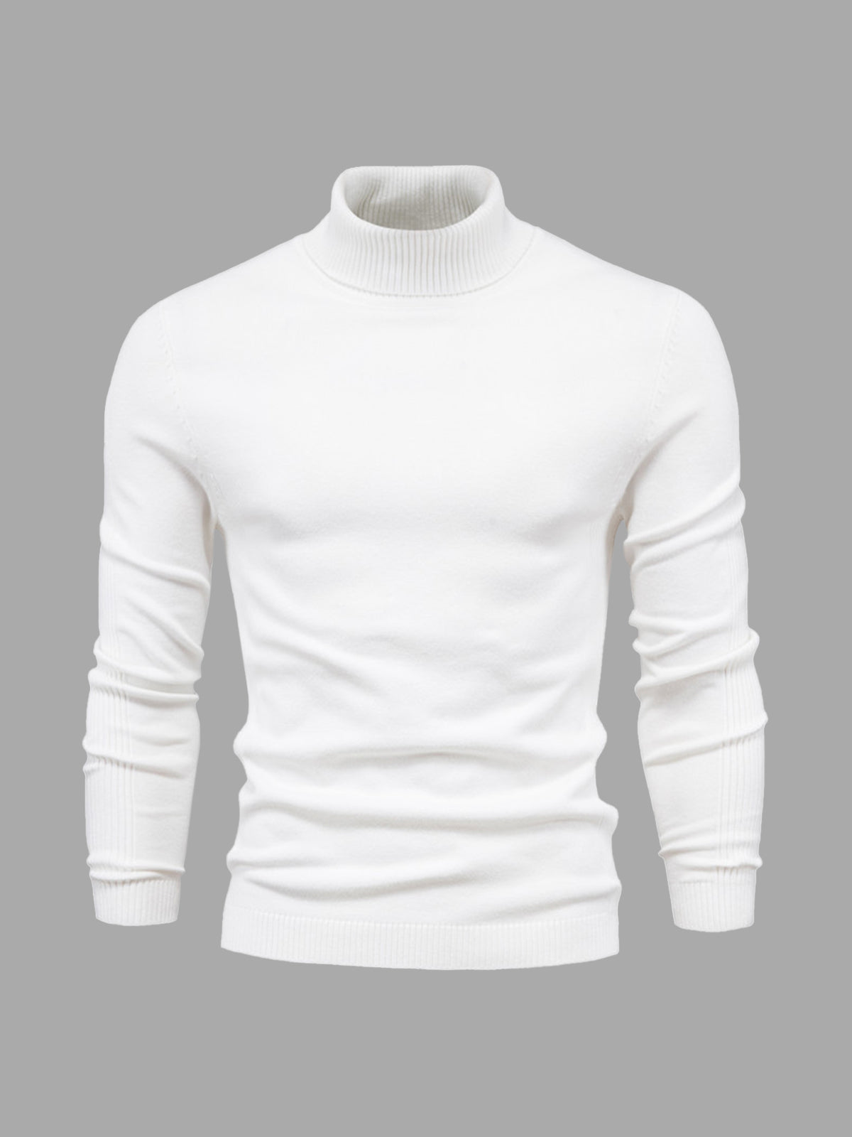 Suéter de Cuello Alto Lavable para Todas las Temporadas - Estilo Sofisticado