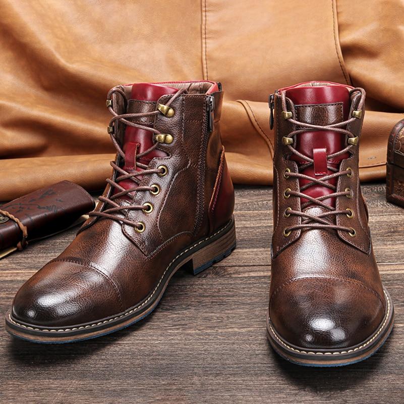 Botas de estilo occidental para hombre con diseño moderno