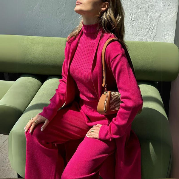 Conjunto de 3 Piezas Heidi para Mujer - Estilo Elegante