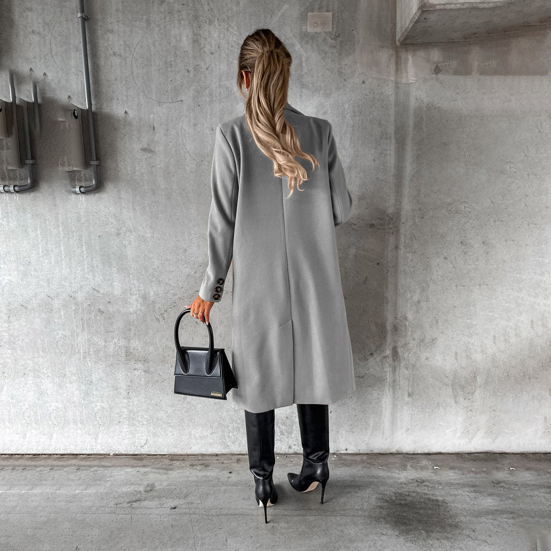 Abrigo Largo de Invierno Cálido para Mujer