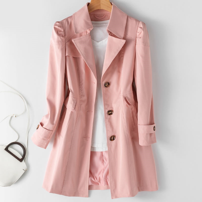 Gabardina Midi para Mujer - Elegancia y Versatilidad para Cualquier Estilo