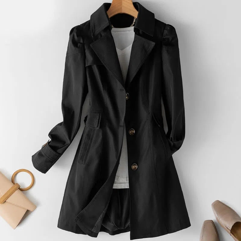 Gabardina Midi para Mujer - Elegancia y Versatilidad para Cualquier Estilo