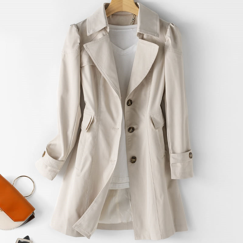 Gabardina Midi para Mujer - Elegancia y Versatilidad para Cualquier Estilo