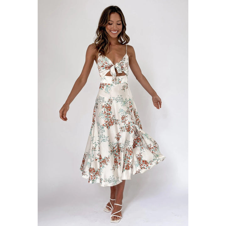 Vestido ligero con estampado floral para un estilo fresco y romántico