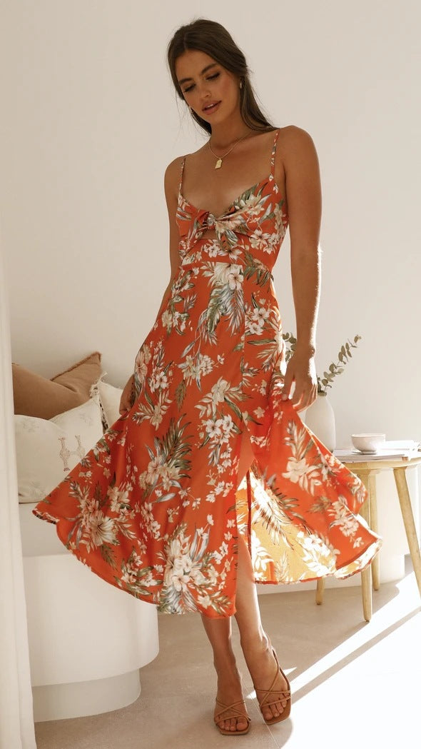 Vestido ligero con estampado floral para un estilo fresco y romántico