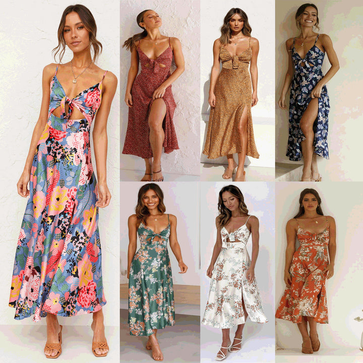 Vestido ligero con estampado floral para un estilo fresco y romántico