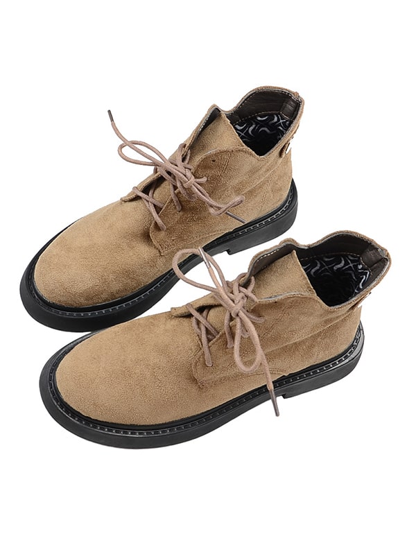 Botas Retro con Cordones para Comodidad - Elegantes