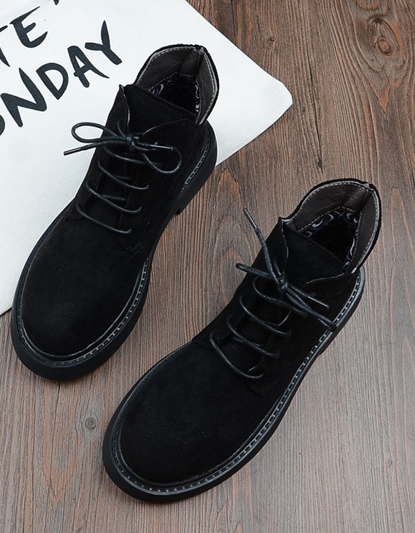 Botas Retro con Cordones para Comodidad - Elegantes