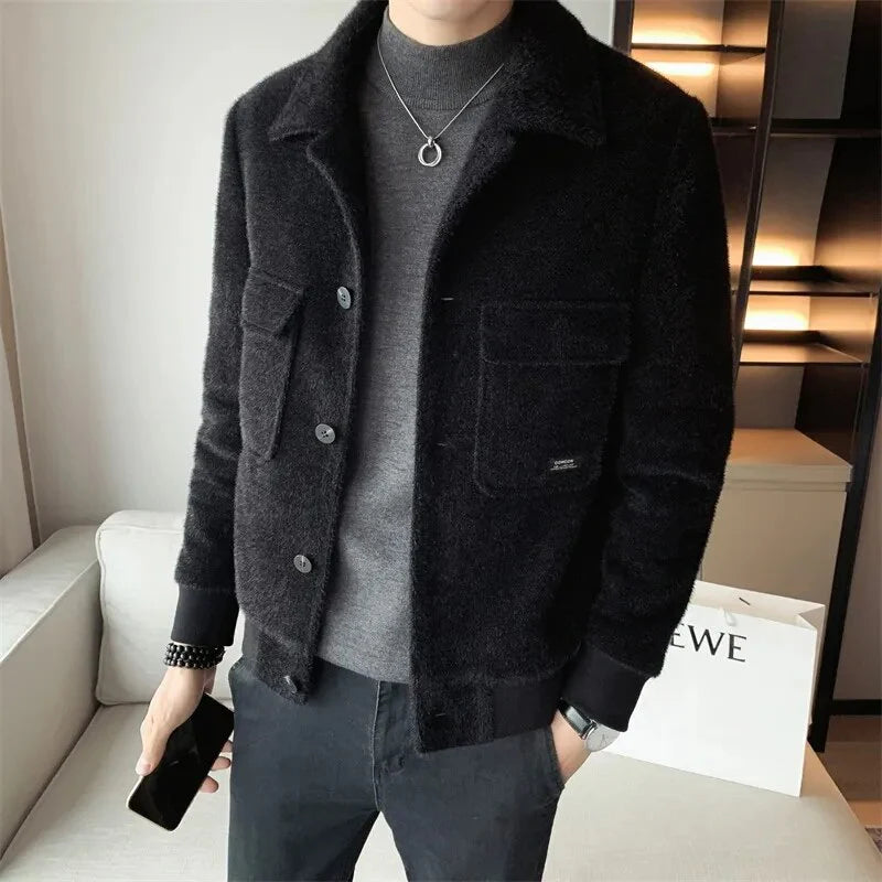 Abrigo de invierno elegante con corte clásico