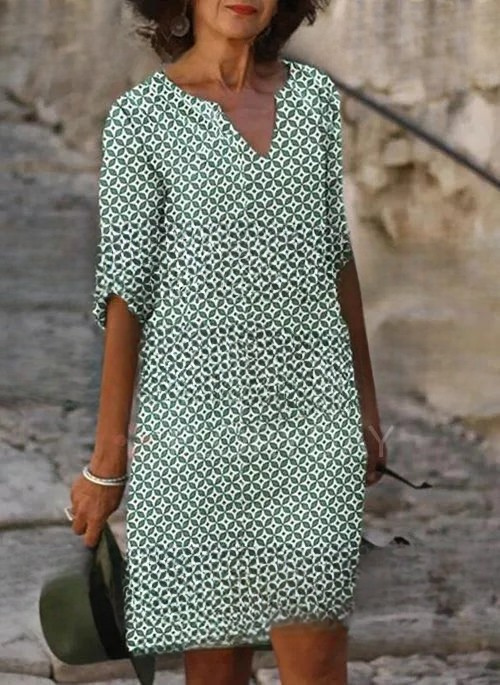 Vestido Midi Ligero y Fresco para Mujer