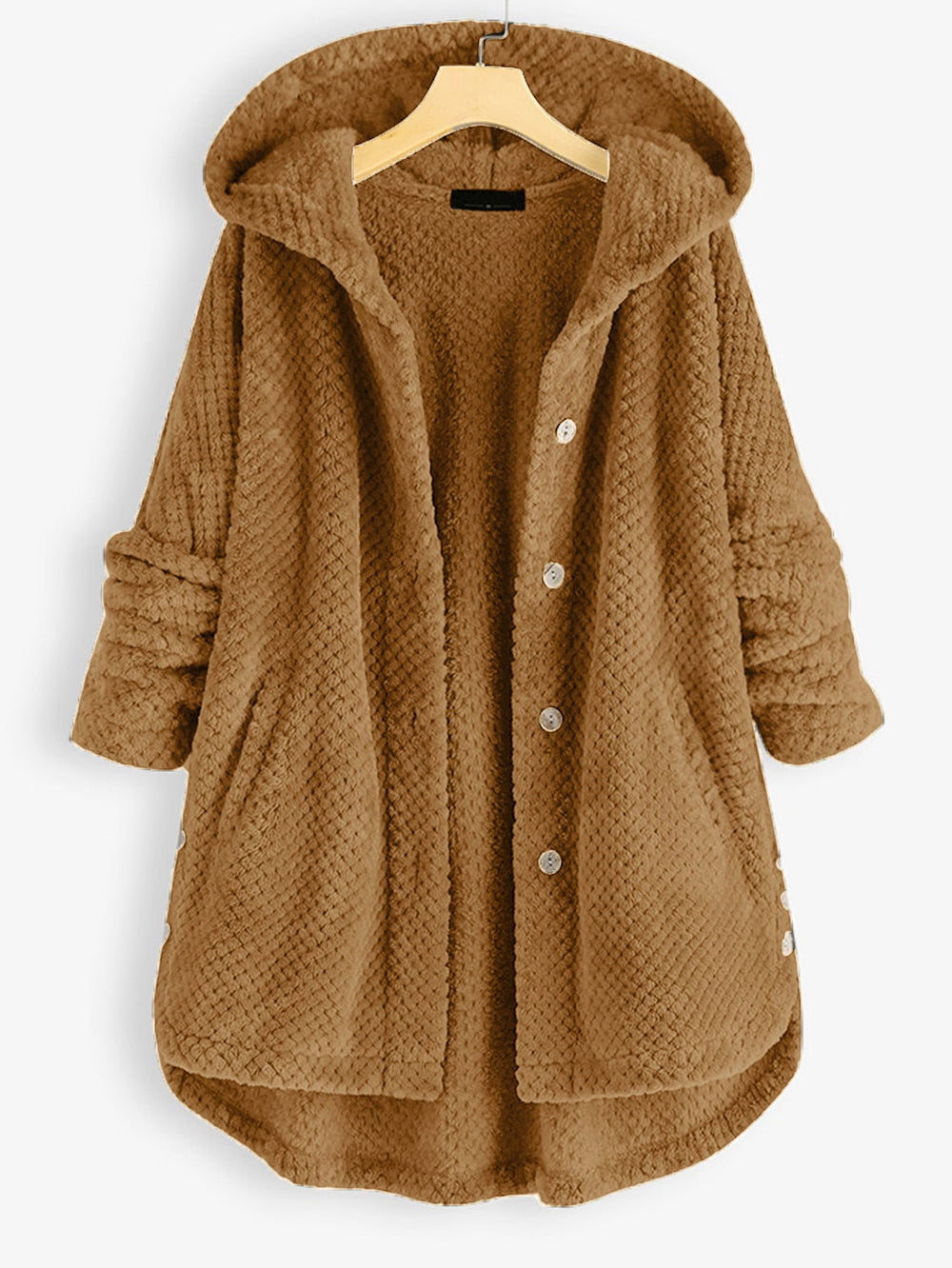 Chaqueta de invierno para mujer con capucha y diseño moderno