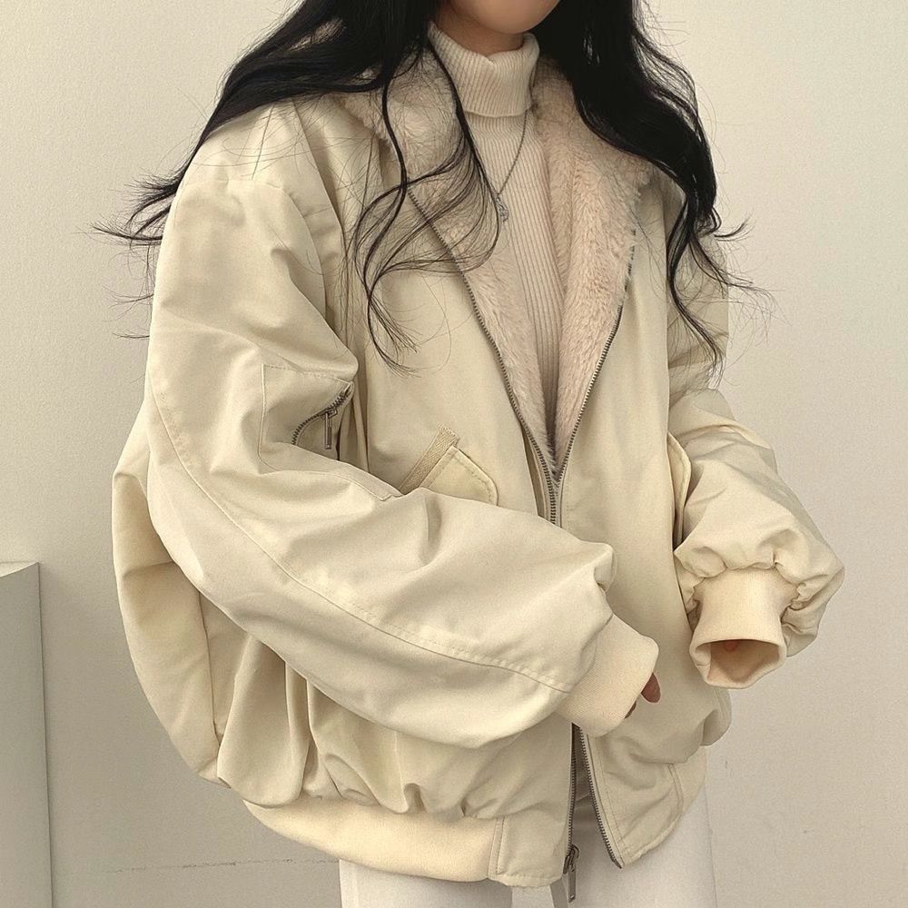 Chaqueta de Sudadera Reversible Oversize para Máximo Confort