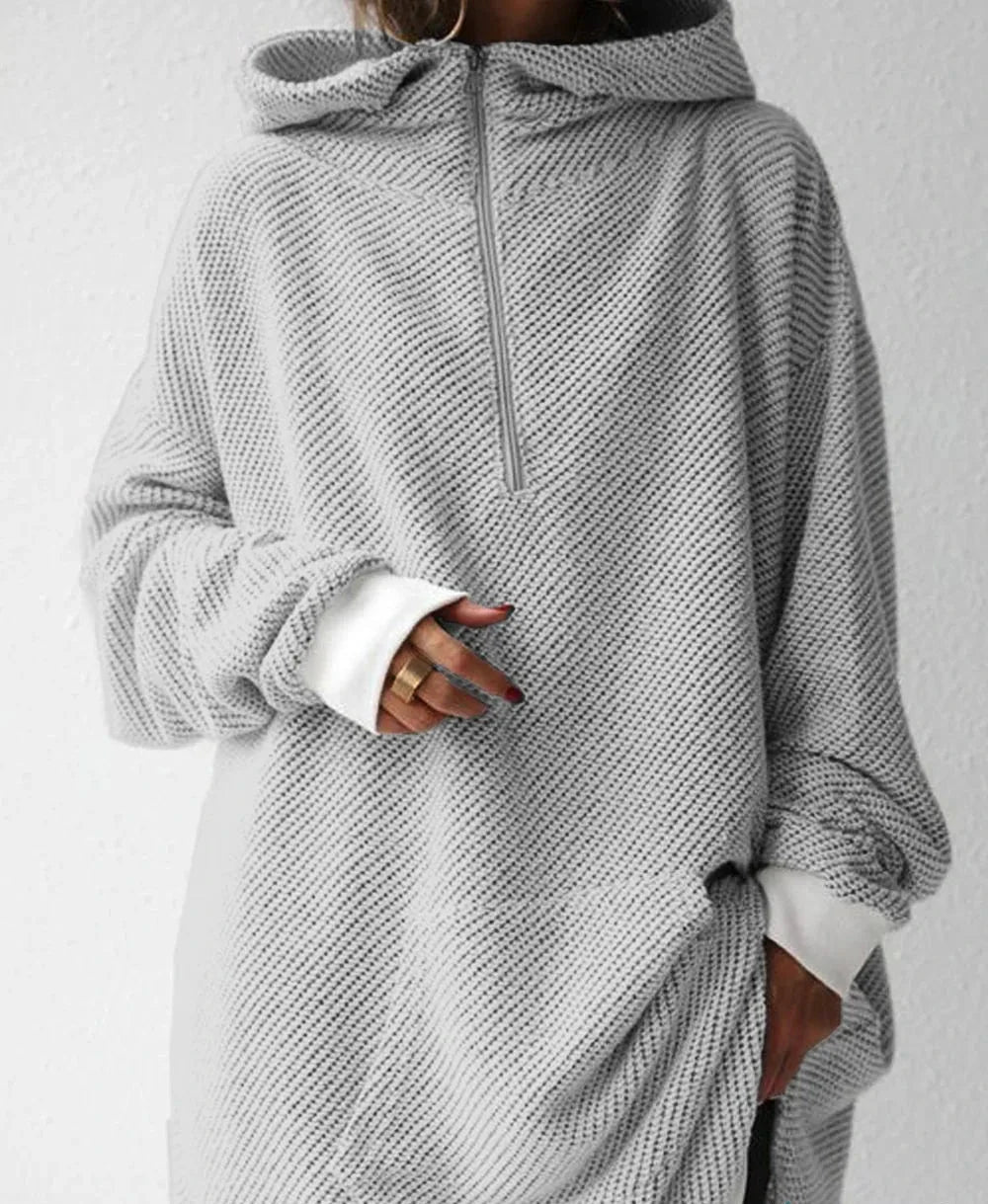 Sudadera con Capucha Informal - Diseño Suelto y Sencillo para Uso Diario