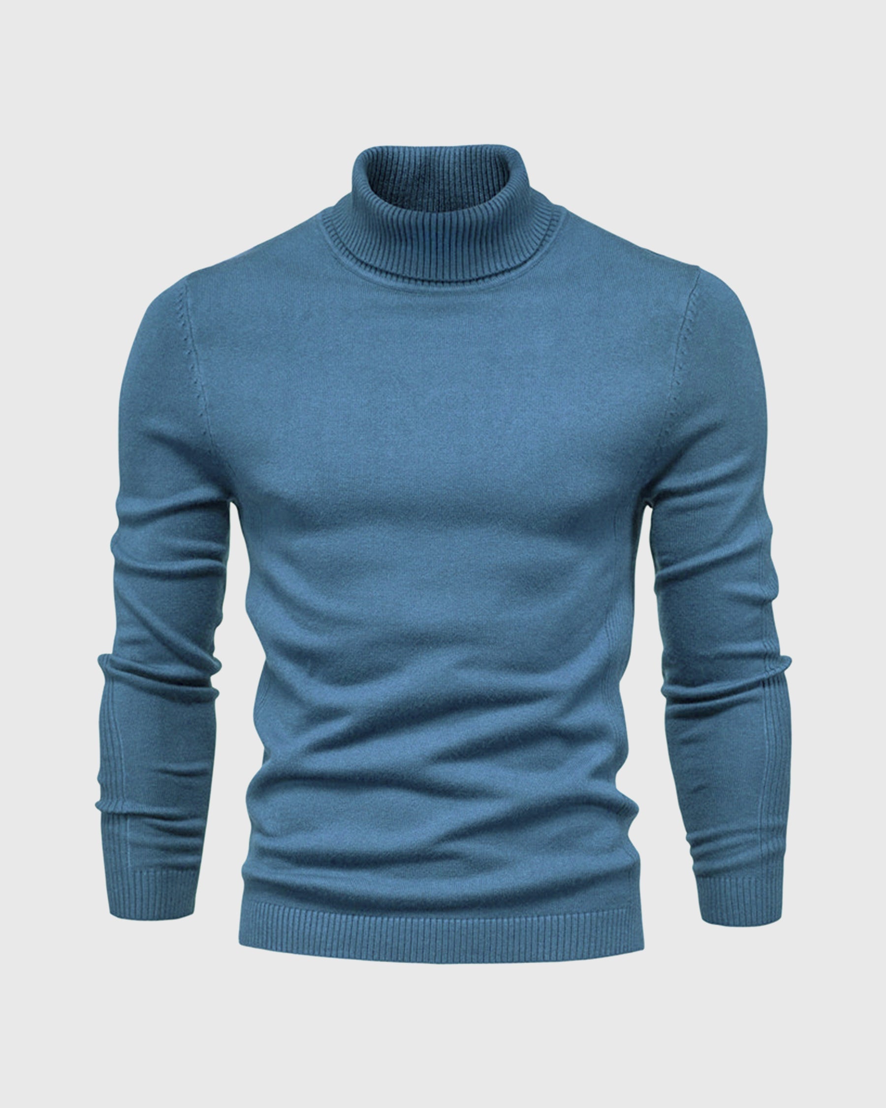 Suéter de Cuello Alto Lavable para Todas las Temporadas - Estilo Sofisticado