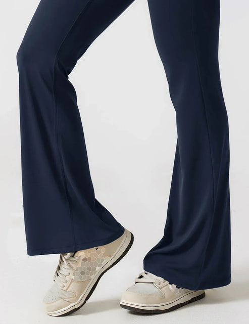 Mono largo acampanado con espalda en V y estilo elegante