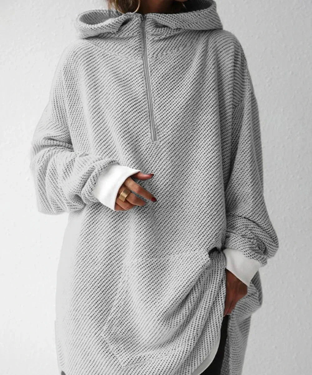 Sudadera con Capucha Informal - Diseño Suelto y Sencillo para Uso Diario