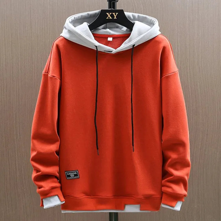 Sudadera con capucha para hombre de estilo casual y diseño clásico