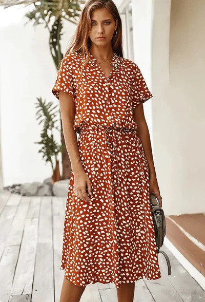 Vestido veraniego con diseño holgado y cómodo, ideal para cualquier ocasión